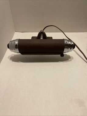 1940s/50s Podium Brown Desktop Lamp